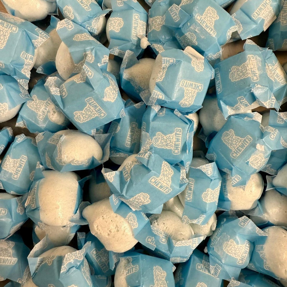 Freeze Dried Blue Raspberry Chewits - Candy Mail UK