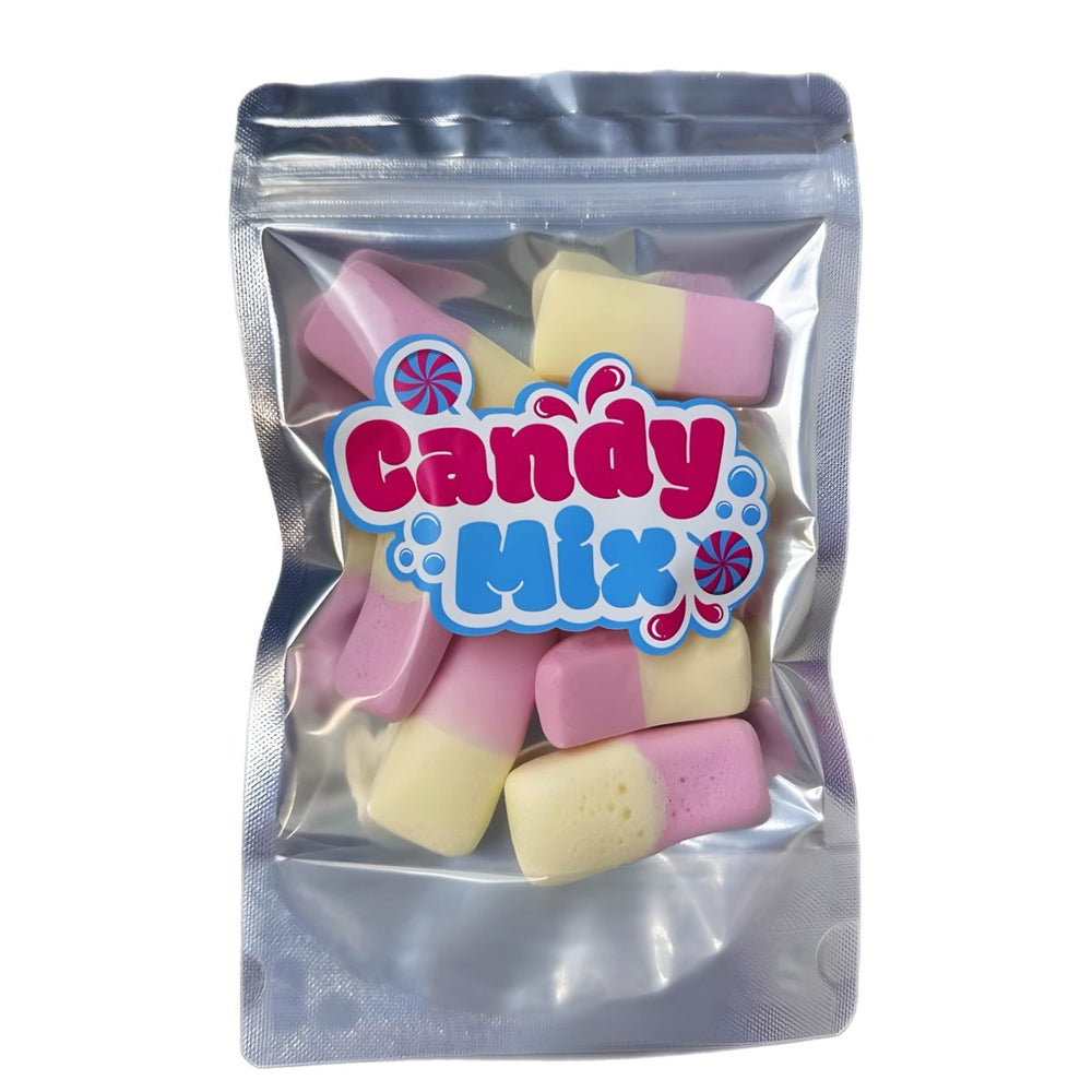 Freeze Dried Rhubarb & Custard Squashies - Candy Mail UK