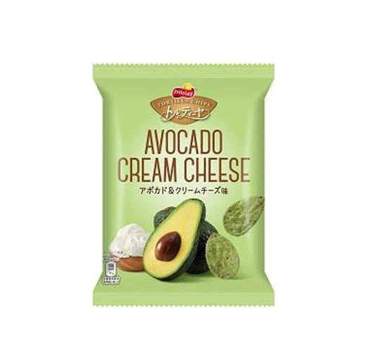 Fritolay TORTILLA CHIPS AVOCADO CREAM CHEESE (Japan) 70g Best Before (July 2024) - Candy Mail UK