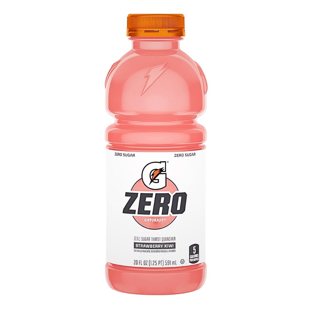 Gatorade G Zero Sugar Sports Drink Thirst Quencher Strawberry Kiwi 591ml - Candy Mail UK