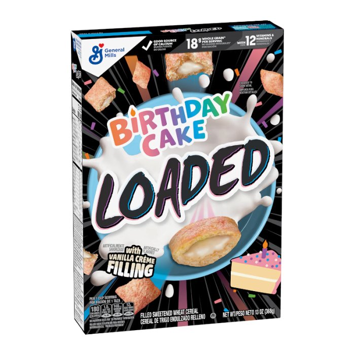 General Mills Birthday Cake Loaded 368g - Candy Mail UK