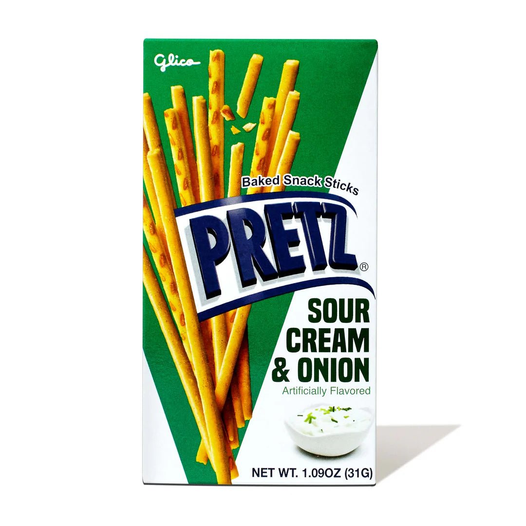 Glico Pretz Sour Cream and Onion 31g - Candy Mail UK