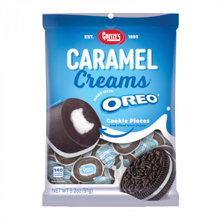 Goetze's Caramel Creams with Oreo 91g - Candy Mail UK