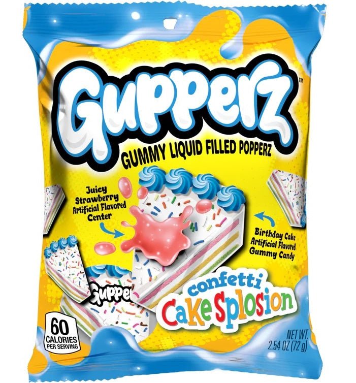 Gupperz Confetti Cakesplosion 72g - Candy Mail UK