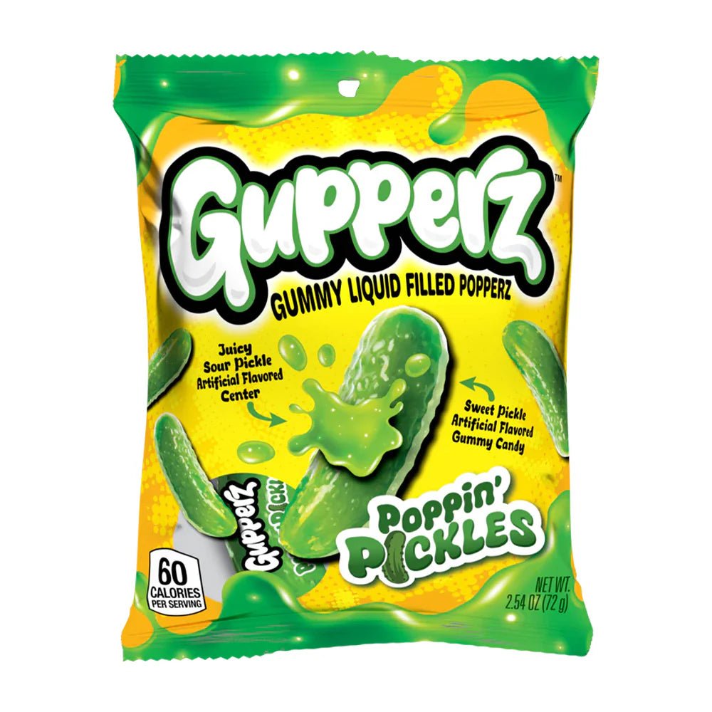 Gupperz Poppin Pickles 72g - Candy Mail UK