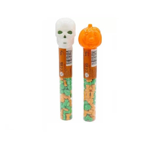 Halloween Spooky Tubes 50g - Candy Mail UK