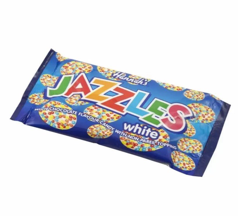 Hannah's Jazzles White 40g - Candy Mail UK