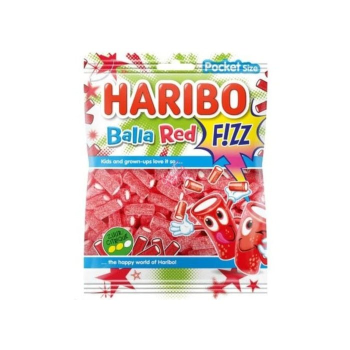 Haribo Balla Red Fizz 70g - Candy Mail UK