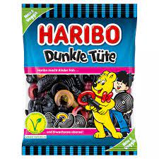 Haribo Dark Licorice Bag 175g - Candy Mail UK