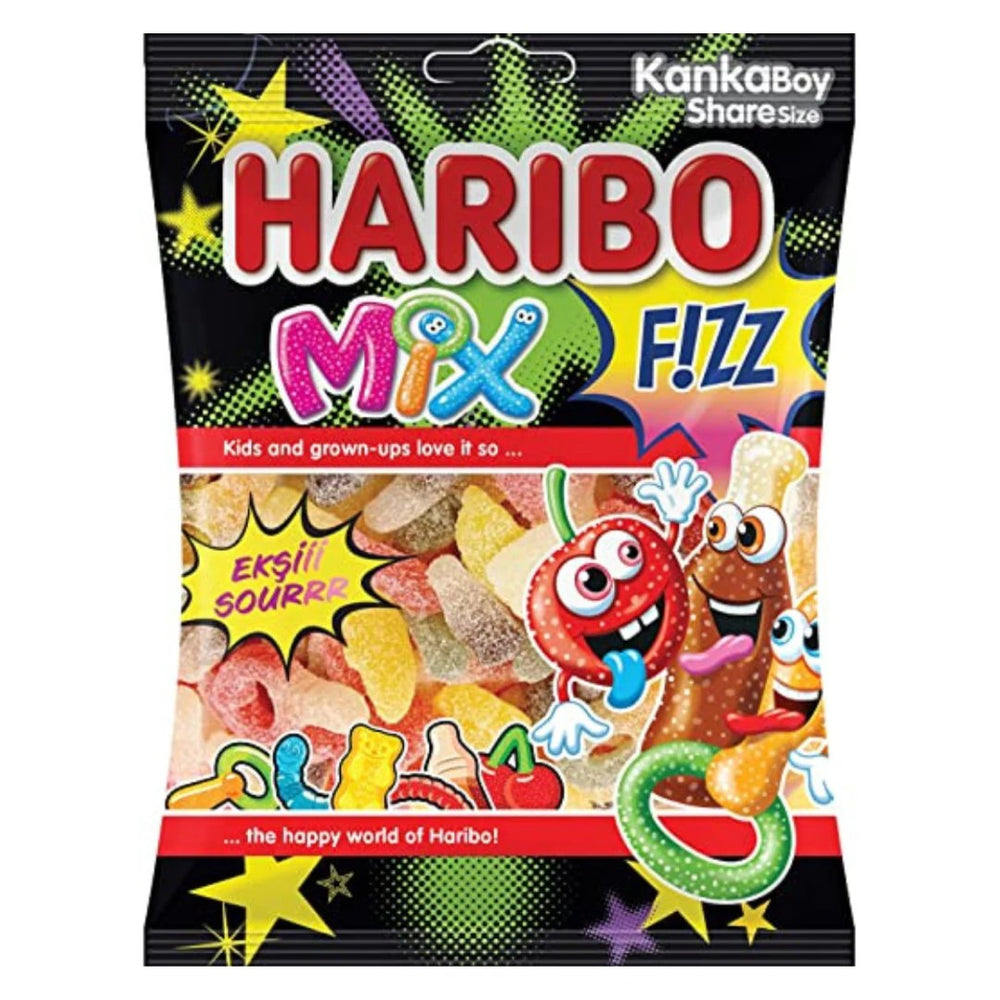 Haribo Fizzy Mix (Halal) 70g - Candy Mail UK