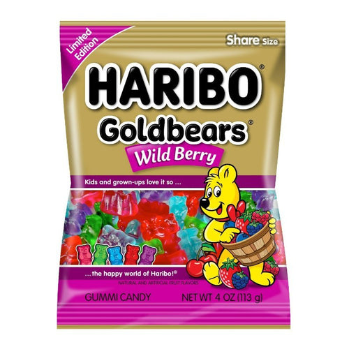 Haribo Goldbears Wild Berry (USA) 142g - Candy Mail UK