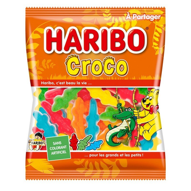 Haribo Mini Croco 40g (France) - Candy Mail UK