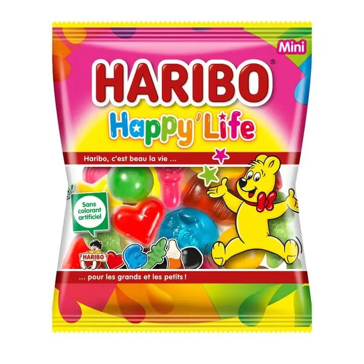 Haribo Mini Happy Life 40g (France) - Candy Mail UK