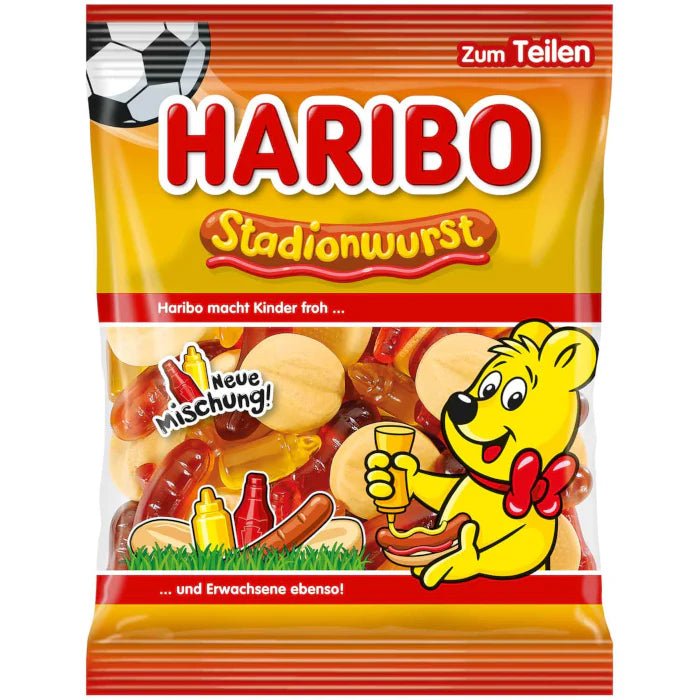 Haribo Stadium Sausage (Germany) 175g - Candy Mail UK