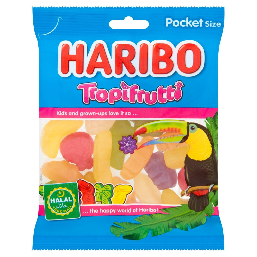 Haribo Troppi frutti (Halal) 100g - Candy Mail UK