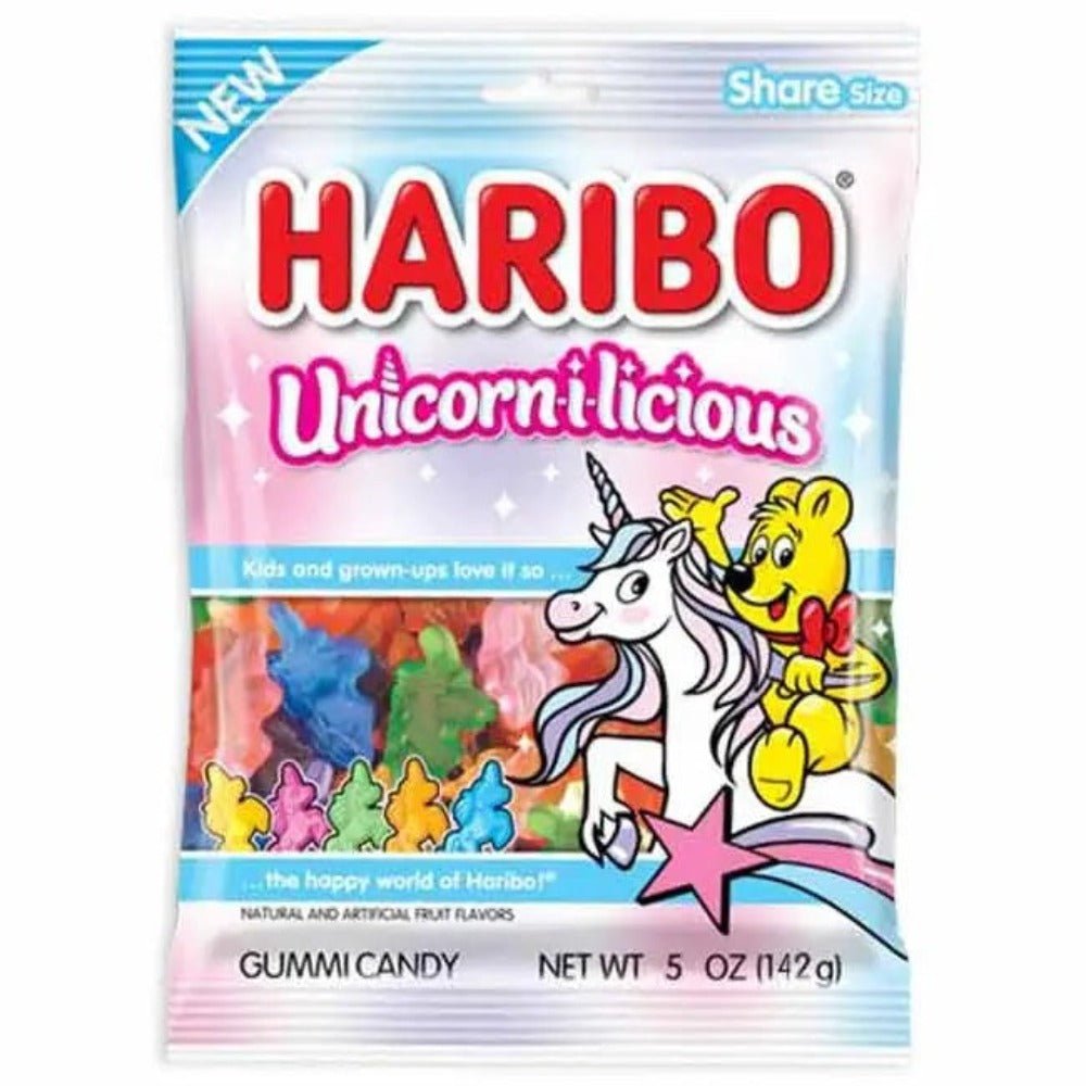 Haribo Unicorn-I-Licious 142g - Candy Mail UK