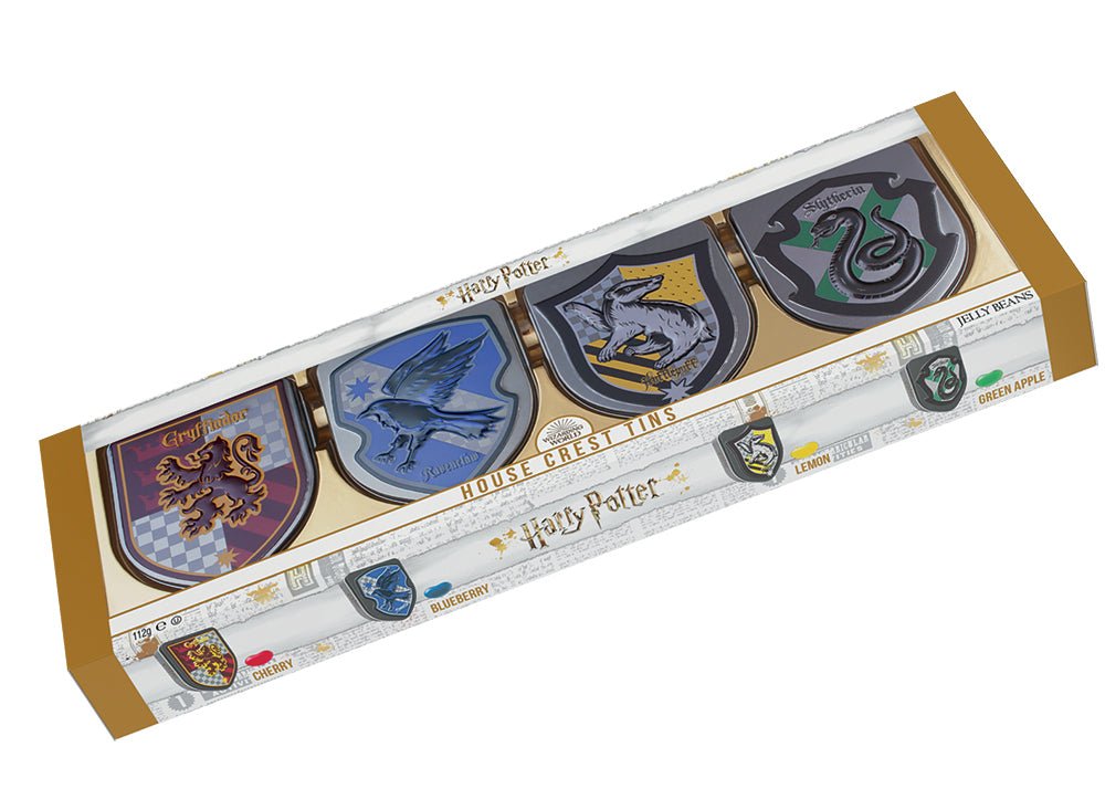 Harry potter Jelly Beans Crest Tin Gift box 112g - Candy Mail UK