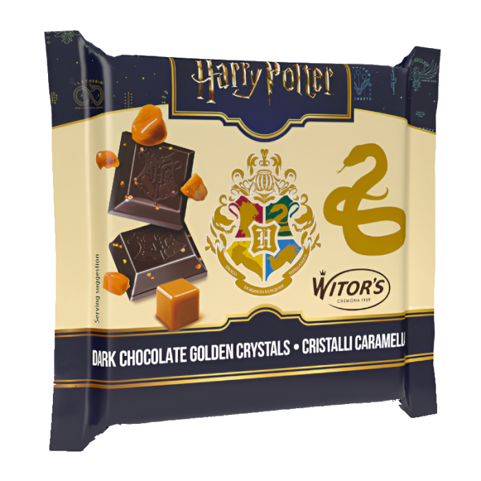 Harry Potter Dark Chocolate Caramel Crystal Bar 40g