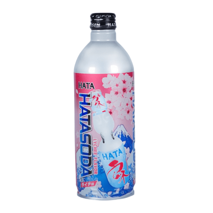 Hata Soda Lychee Flavour 500ml - Candy Mail UK