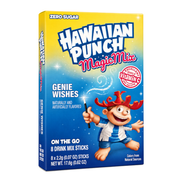 Hawaiian Punch Magic Mix Singles To Go Genie Wishes 17.6g