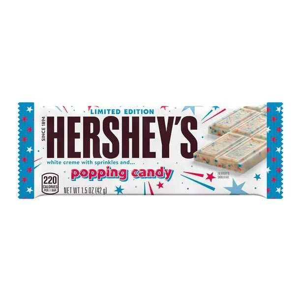 Hershey's Popping Candy 42g Best Before (February 2024) - Candy Mail UK