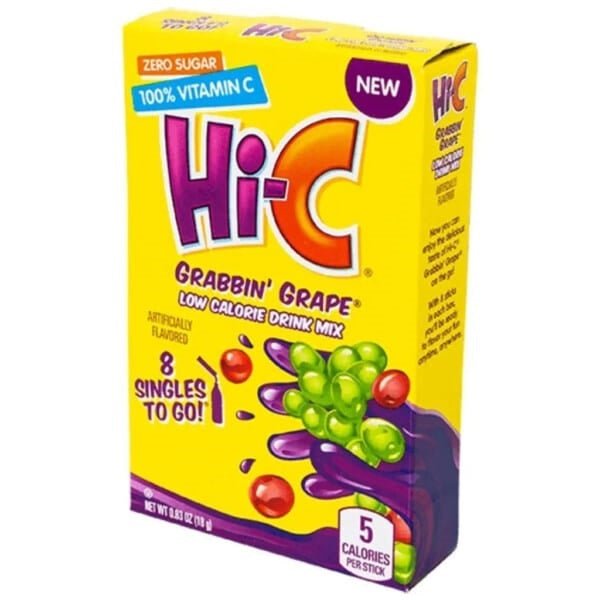 Hi - C Grabbin' Grape Singles To Go 18g - Candy Mail UK