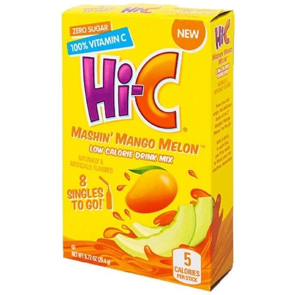 Hi - C Mashin' Mango Melon Singles To Go 20g - Candy Mail UK