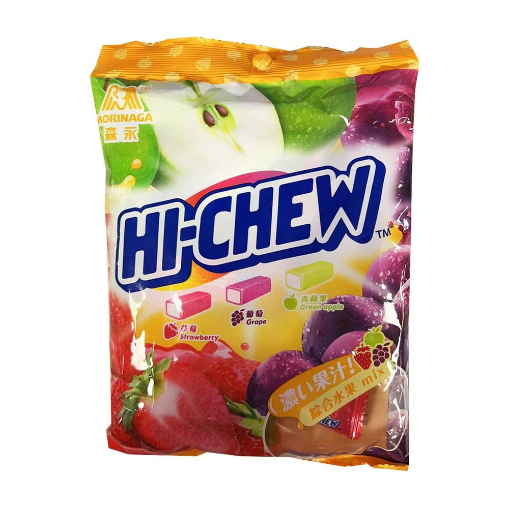 Hi - Chew Strawberry, Grape and Green Apple (Taiwan) 110g - Candy Mail UK