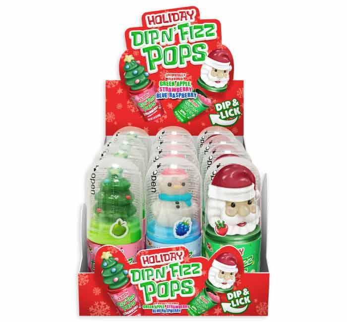 Holiday Dip N Fizz Bottle Pop 40g - Candy Mail UK