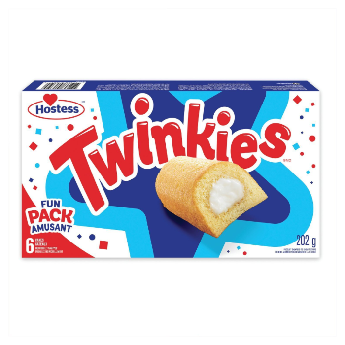Hostess Twinkies 6-Pack 202g MULTIPACK