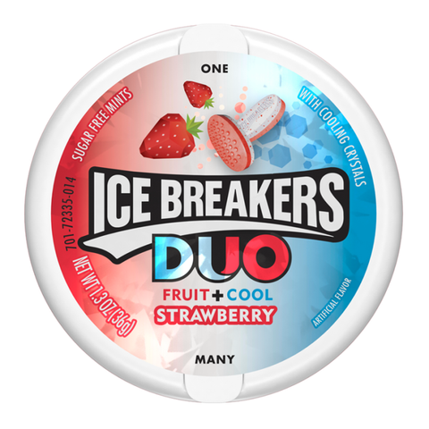 Ice Breakers Duo Strawberry Mints 36g