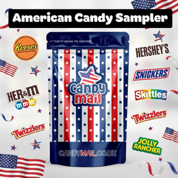 American Candy Sampler – 5+ USA Treats