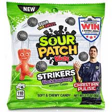Sour Patch Kids Peg Bag Black Raspberry 90g
