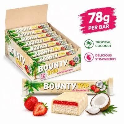 
                  
                    Bounty Trio Strawberry Coconut Limited Edition 78g
                  
                