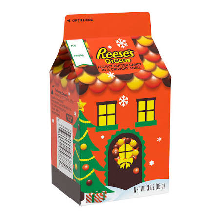 Reese's Pieces Christmas Carton 85g