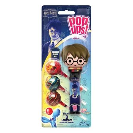 Pop Ups Lollipop Harry Potter  36g assorted