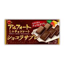 Bourbon Alfort Mini Chocolate Sable Biscuit 55g Japan