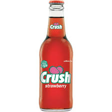 Crush Strawberry Soda 355ml