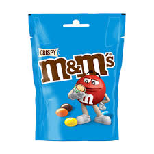 M&M's Crispy Milk Chocolate Bites Pouch Bag (107g)