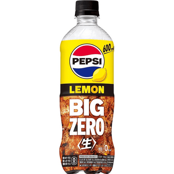 Japan Pepsi BIG Zero Lemon Cola 600ml - Candy Mail UK