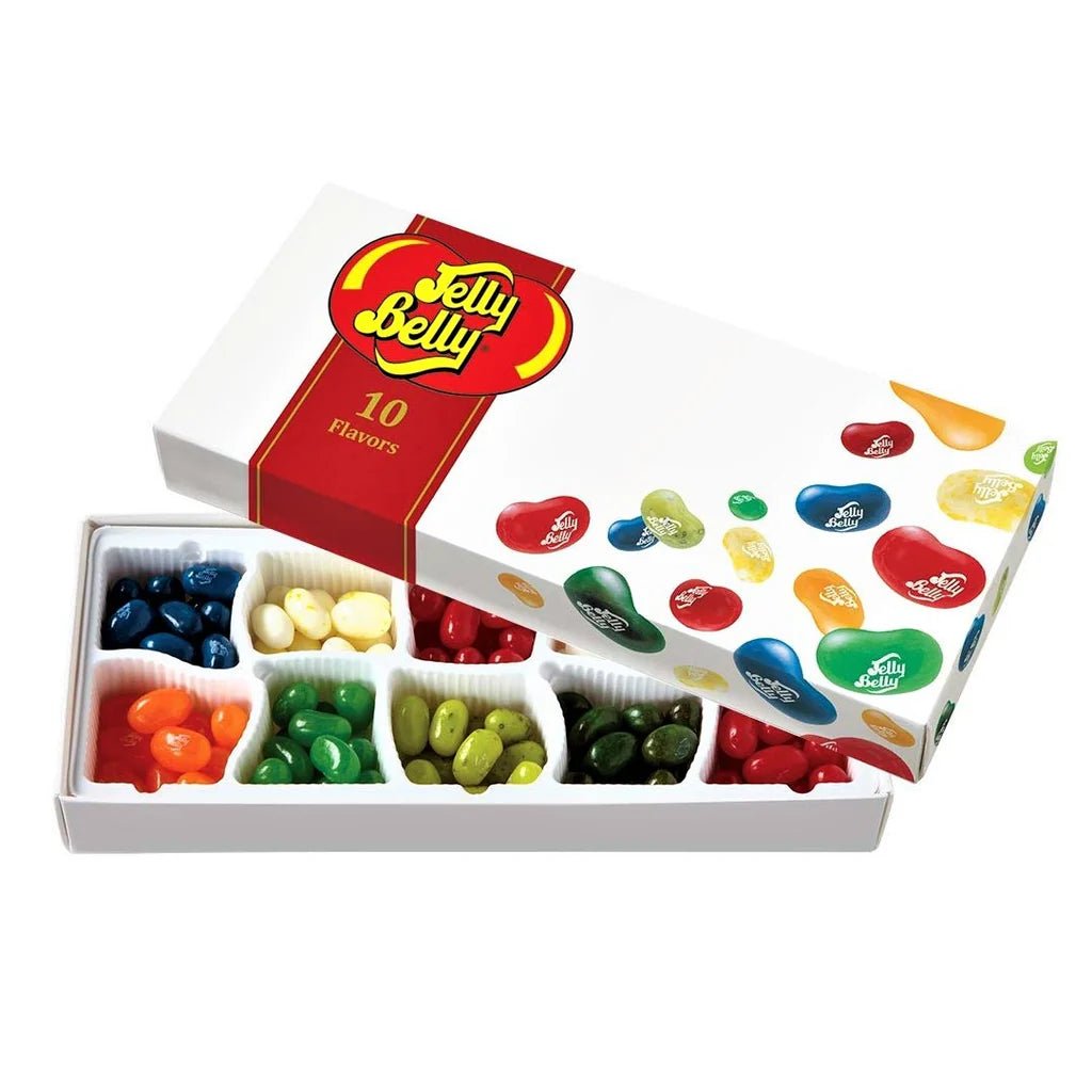 Jelly Belly 10 Flavour Gift Box 125g - Candy Mail UK