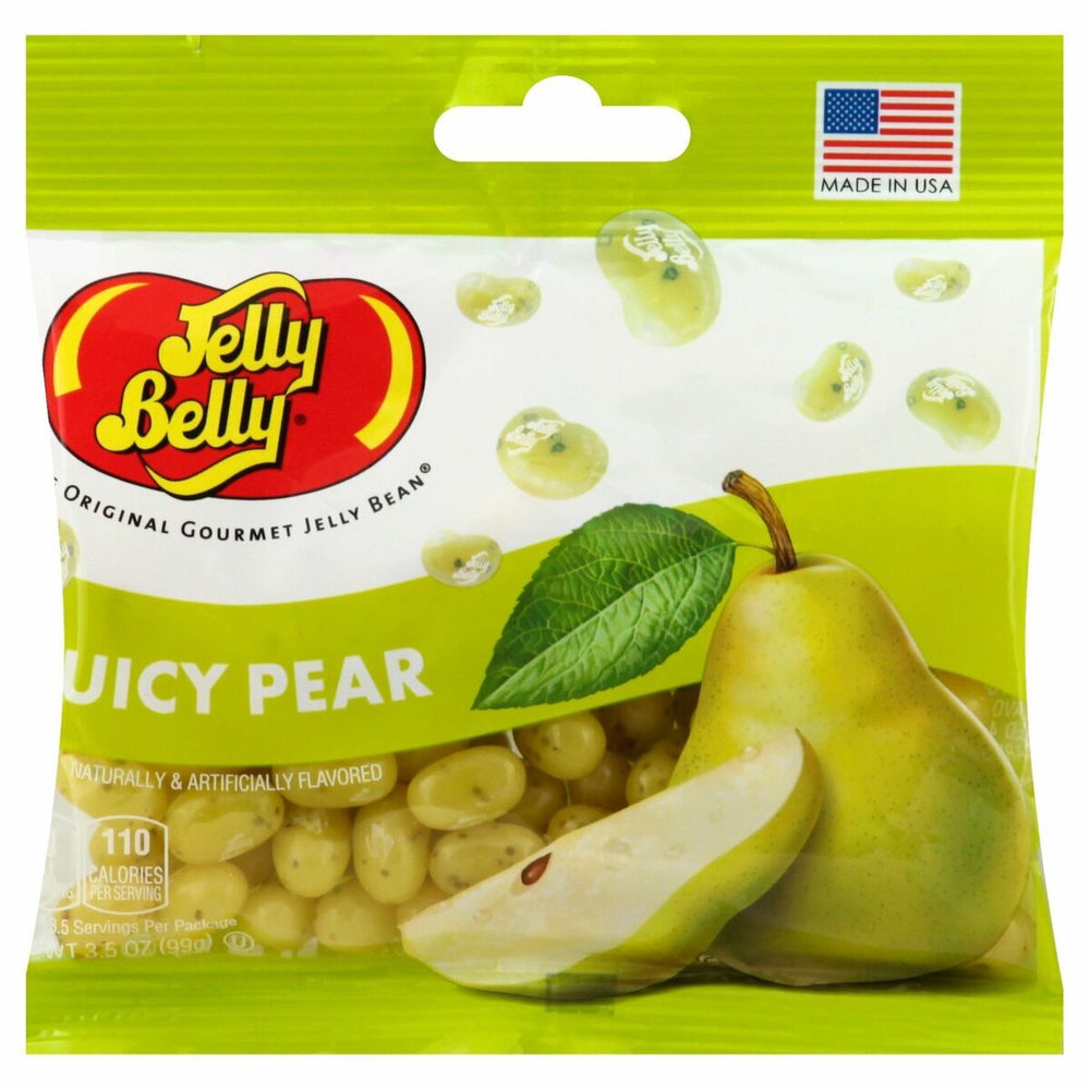 Jelly Belly Juicy Pear 99g - Candy Mail UK