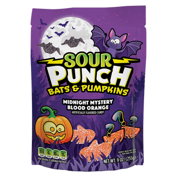Sour Punch Bats & Pumpkins 255g