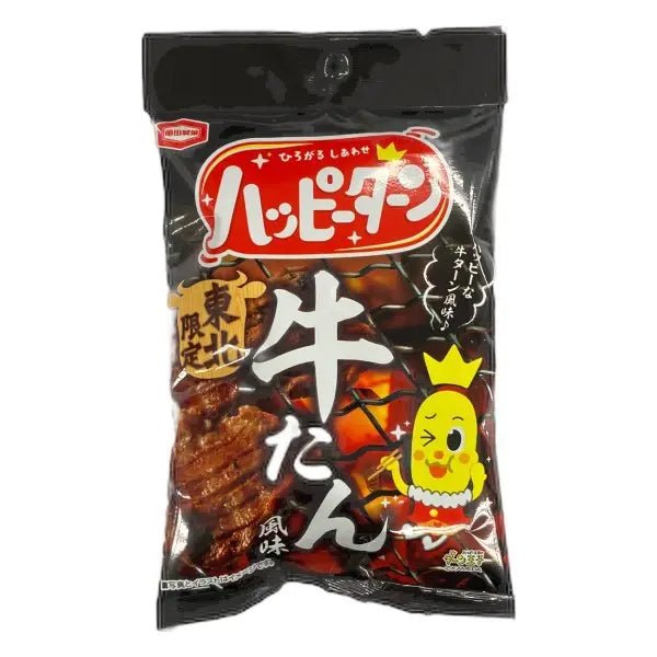 Kameda Seika Tohoku Limited Happy Turn Beef Tongue Flavour (Japan) 34g - Candy Mail UK