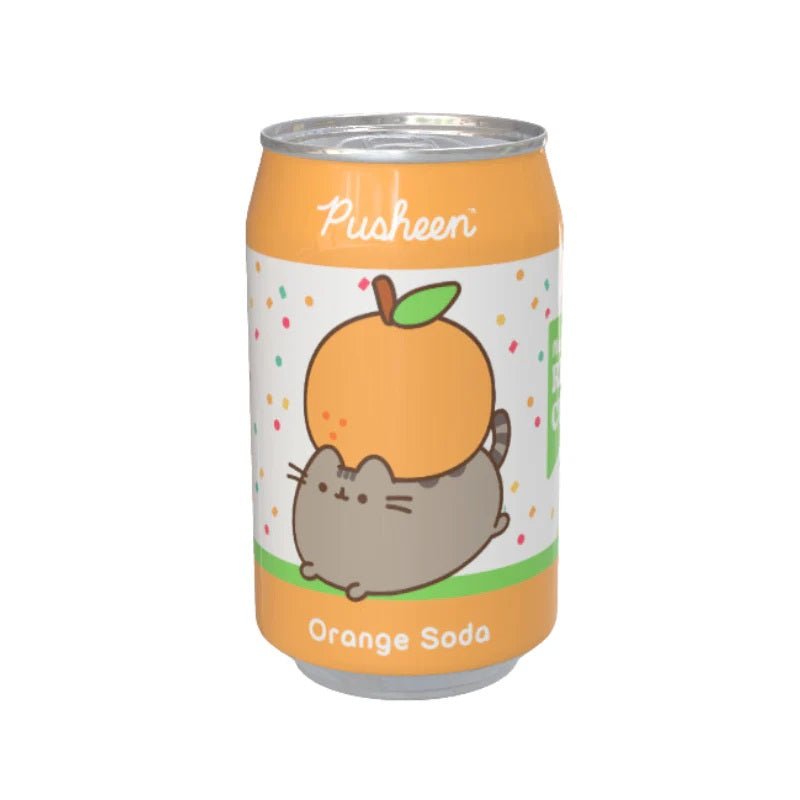 KAWAJI X PUSHEEN Orange Soda 330ml - Candy Mail UK