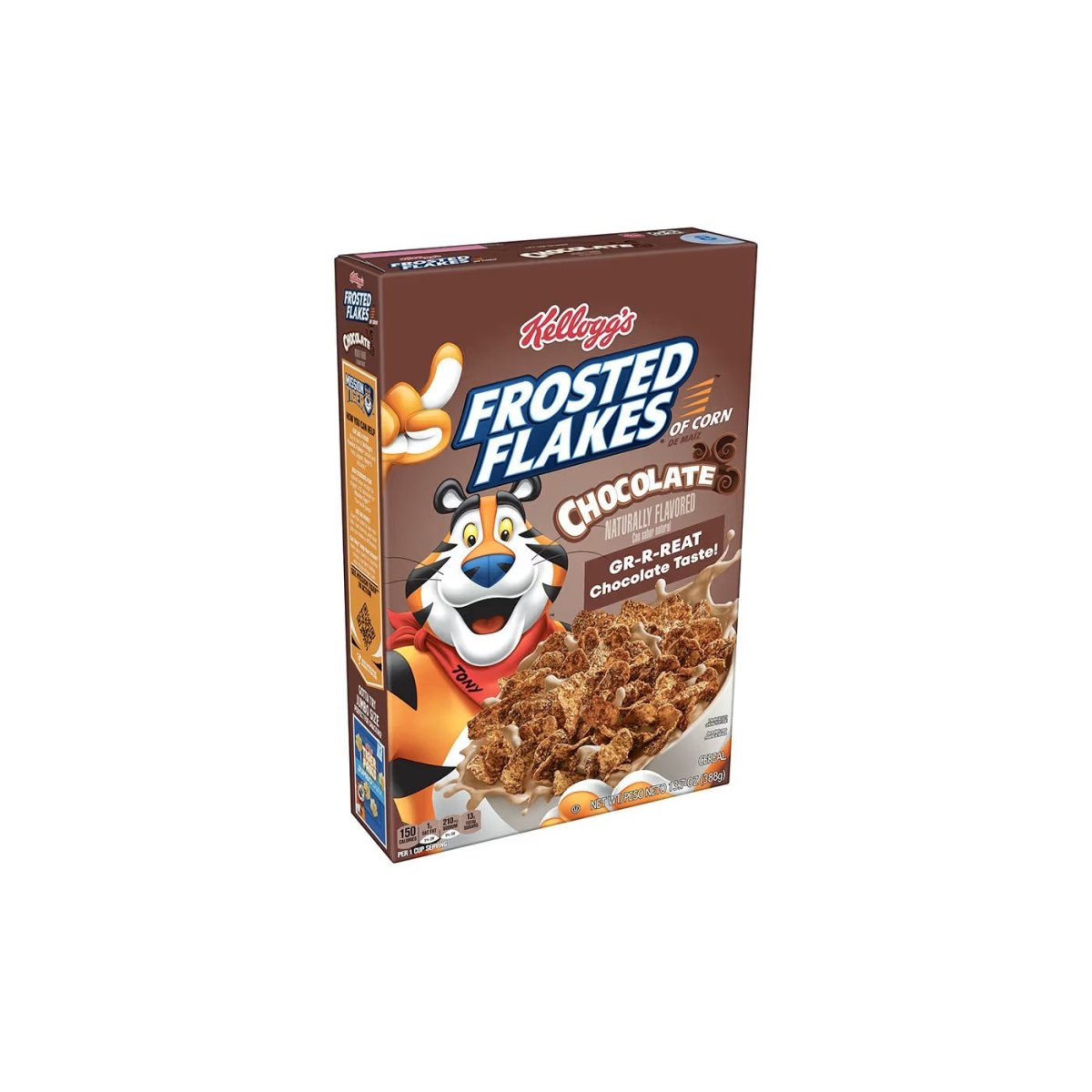 Kellogg's Frosted Flakes Chocolate Milkshake Cereal 328g - Candy Mail UK