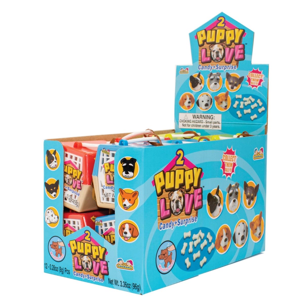 Kidsmania Puppy Love Candy Surprise 8g - Candy Mail UK