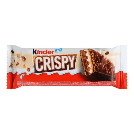 Kinder Crispy Chocolate Bar34g - Candy Mail UK