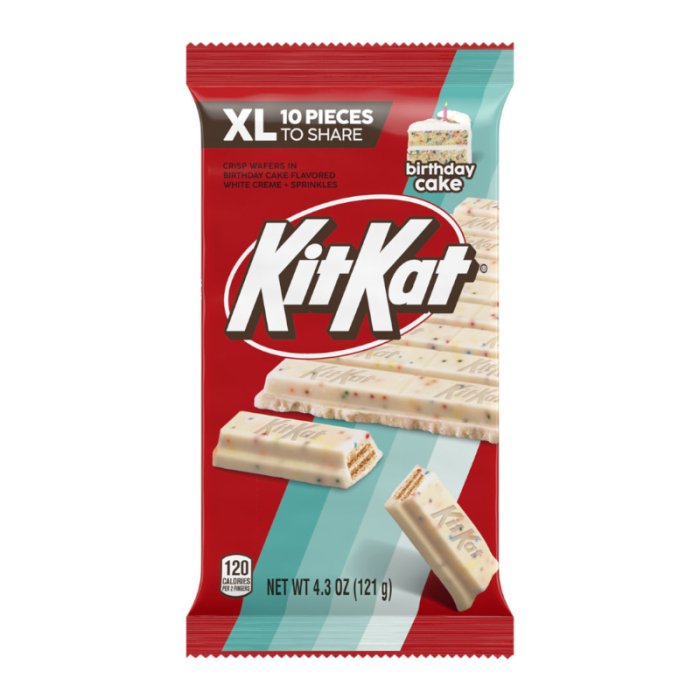 Kit Kat Birthday Cake Flavour XL 121g - Candy Mail UK