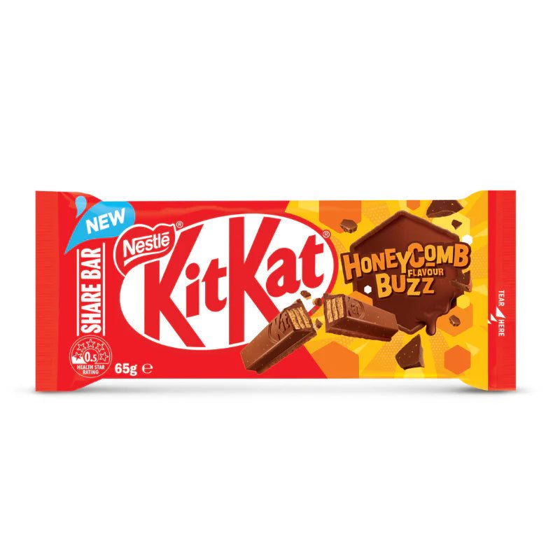 Kit Kat Honeycomb Buzz Bar 65g (Australia) - Candy Mail UK